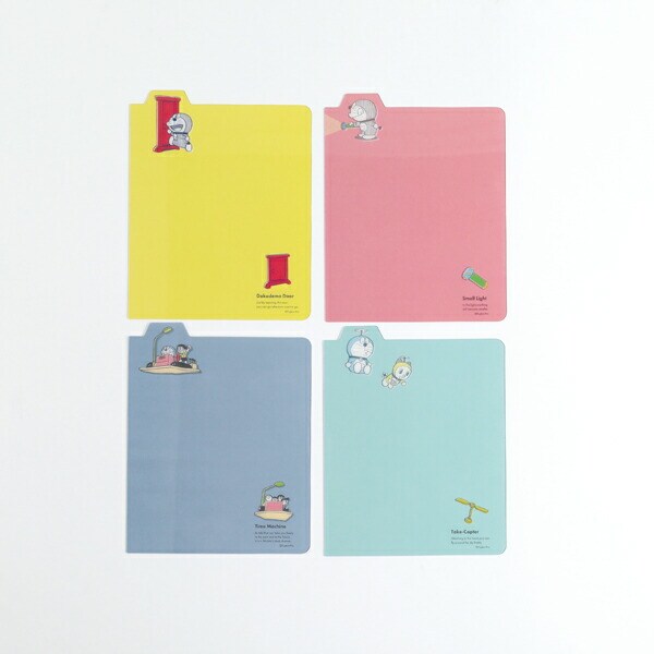 ドラえもん リングノート・スクエア用下敷き スモールライト 文具 学校 オフィス