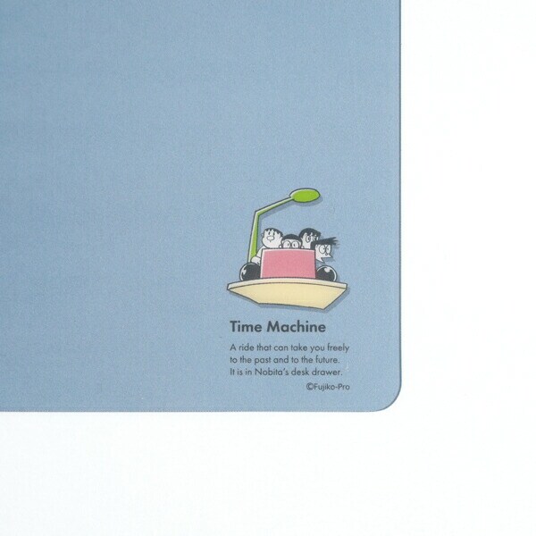 ドラえもん リングノート・スクエア用下敷き タイムマシン 文具 学校 オフィス