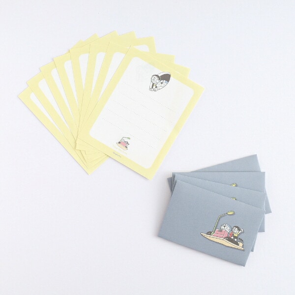 ドラえもん ミニレターセット(タイムマシン） 文具 日本製