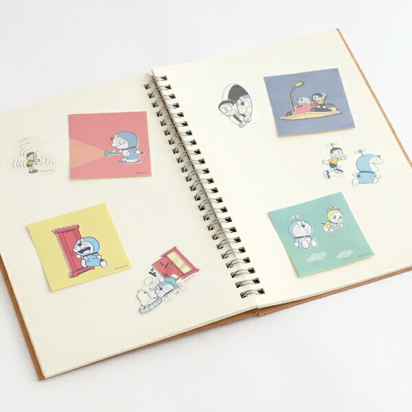 ドラえもん ステッカーセット(どこでもドア） 文具 日本製