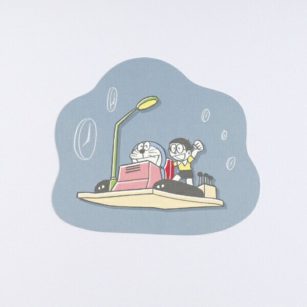 ドラえもん ダイカットポストカード(タイムマシン） 文具 日本製