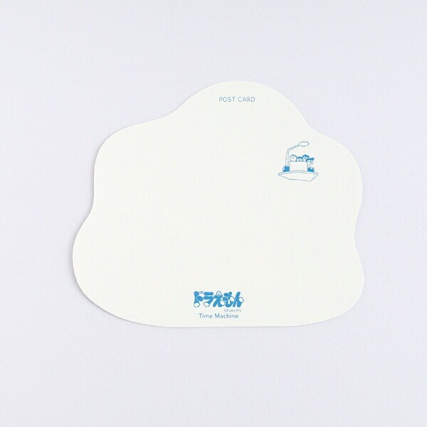 ドラえもん ダイカットポストカード(タイムマシン） 文具 日本製