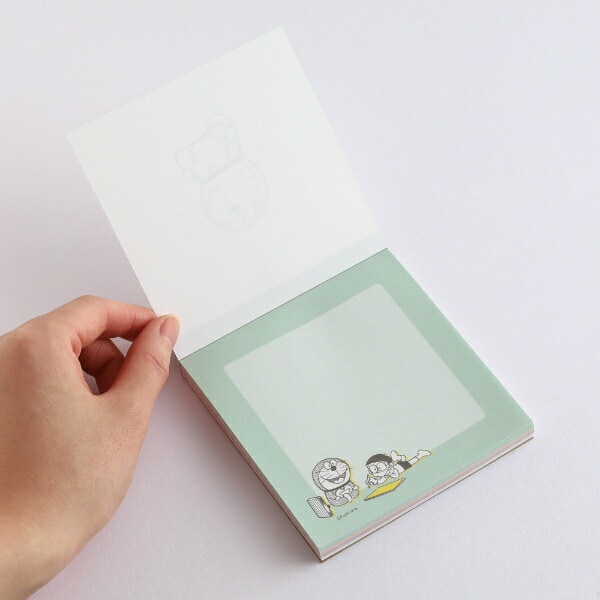 ドラえもん メモパッドスクエア ニコニコ 文具 日本製