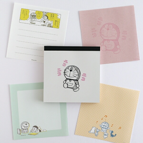 ドラえもん メモパッドスクエア ニコニコ 文具 日本製