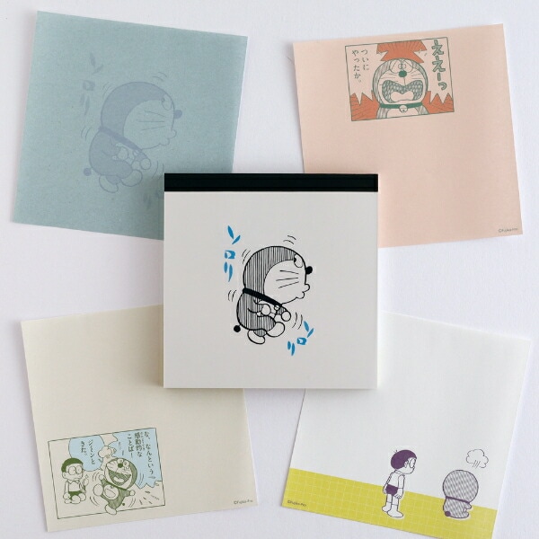 ドラえもん メモパッドスクエア ソロリソロリ 文具 日本製