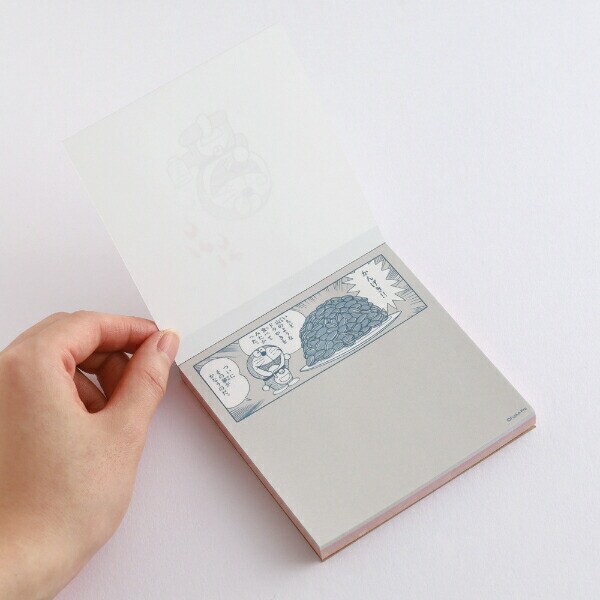 ドラえもん メモパッドスクエア パクパク 文具 日本製