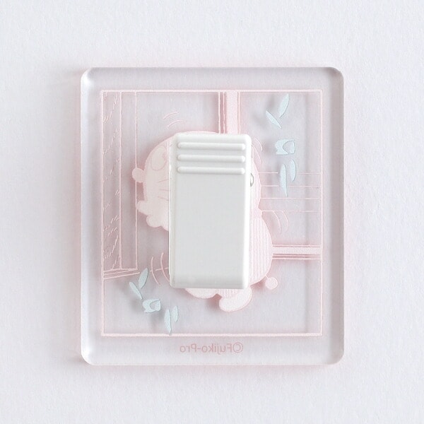 ドラえもん アクリルクリップ (ブルー) 文具 日本製