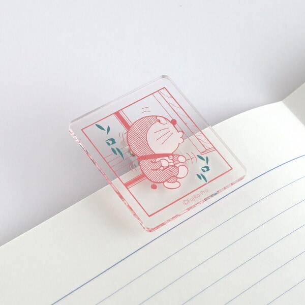 ドラえもん アクリルクリップ (ブルー) 文具 日本製