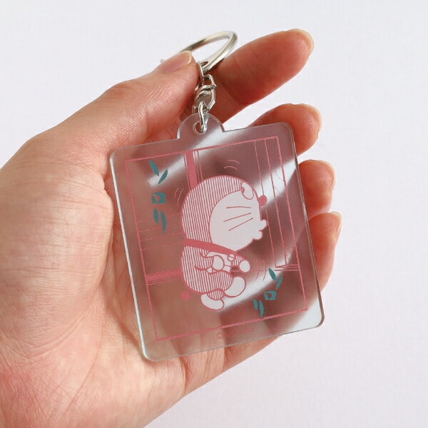 ドラえもん アクリルキーホルダー (ブルー) 日本製