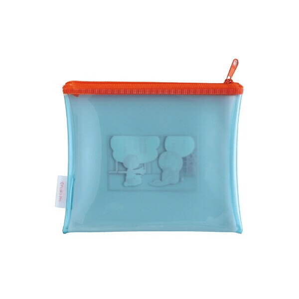 ドラえもん PVCポーチ (ブルー) 日本製