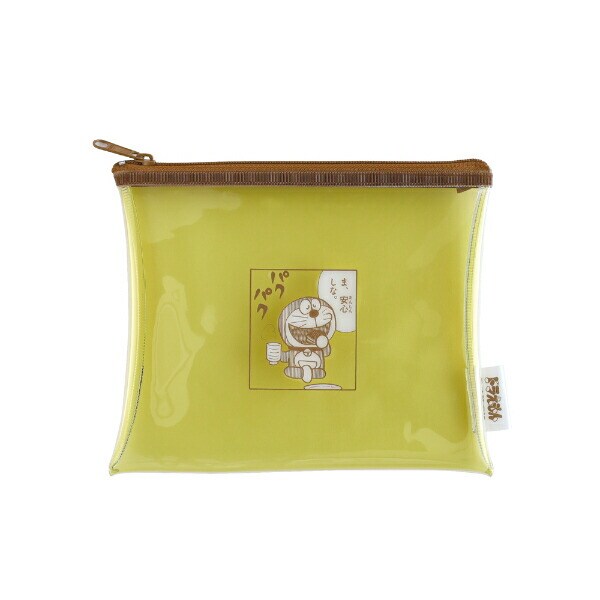 ドラえもん PVCポーチ (イエロー) 日本製