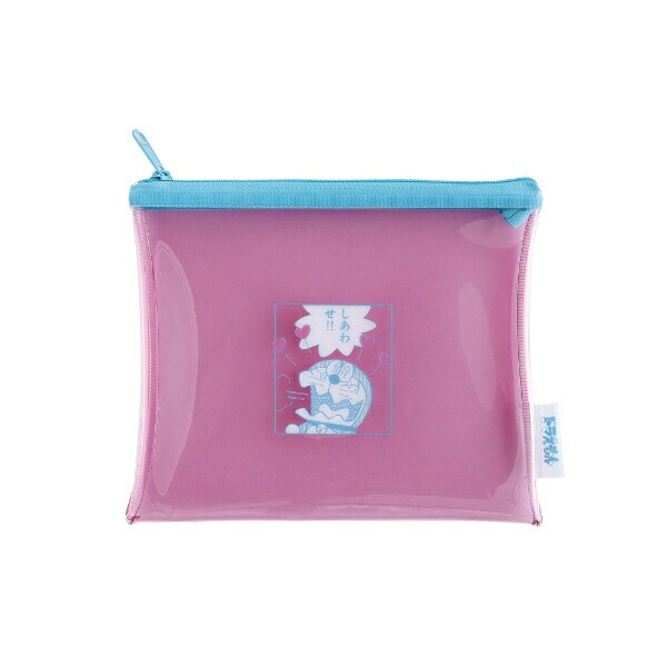ドラえもん PVCポーチ (ピンク) 日本製