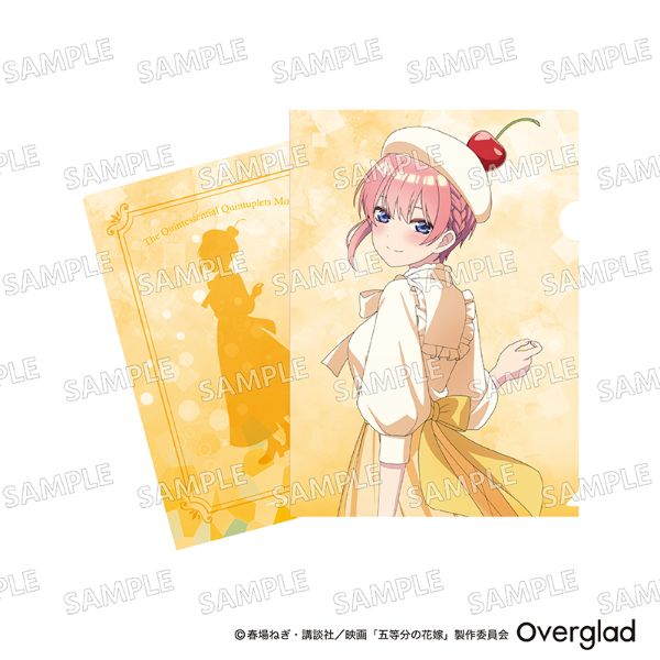 五等分の花嫁 A4クリアファイル クリームソーダver.（中野一花） 文房具    日本製