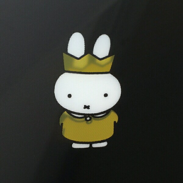 ミッフィー miffy 70th A4ポケットクリアファイル(Black) 文具 日本製