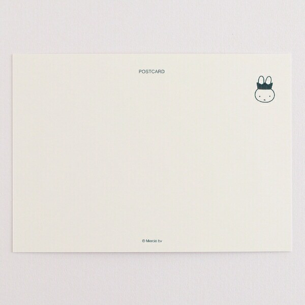 ミッフィー miffy 70th 金箔押しポストカード(miffy) 文具 日本製