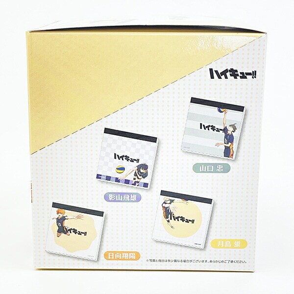 ハイキュー！！ 烏野×音駒 トレーディングスクエアメモ 全8種 コンプリートBOX 文具 日本製