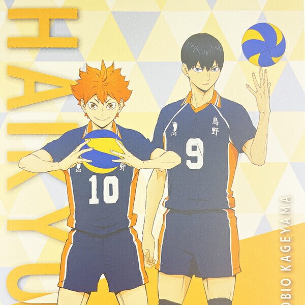 ハイキュー！！ 烏野高校(日向・影山) A5綴じノート 文具 日本製