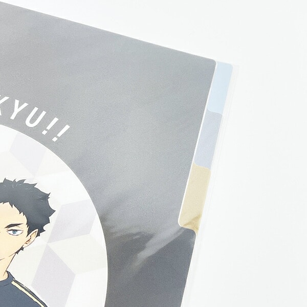 ハイキュー！！ 梟谷高校(木兎・赤葦) A4ポケットクリアファイル 文具 日本製