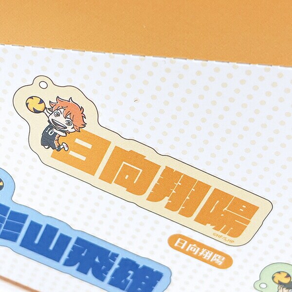 ハイキュー！！ トレーディングアクリルネームブロックキーホルダー 全8種 コンプリートBOX