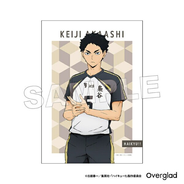 ハイキュー！！ 赤葦京治 布ポスターパターンアート