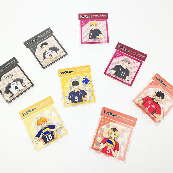 ハイキュー！！ 影山飛雄 アクリルポケットスタンド パターンアート 日本製