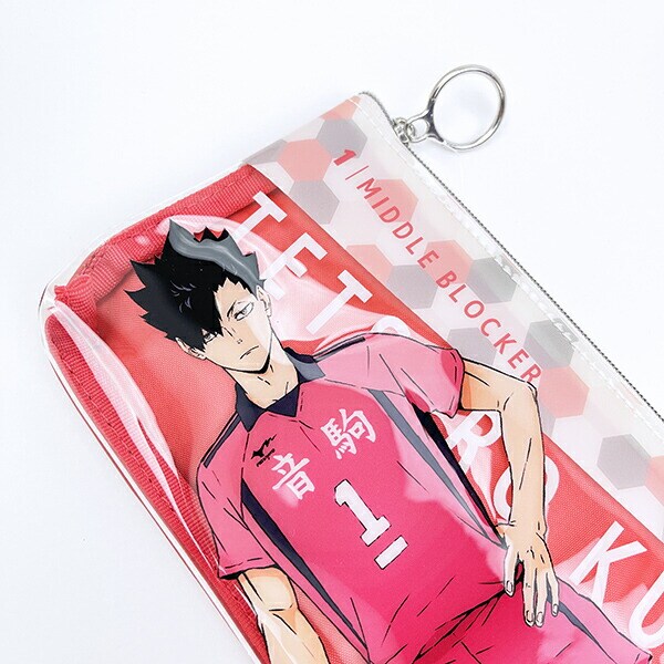 ハイキュー！！ 黒尾鉄朗 PVCポーチ パターンアート 推し活