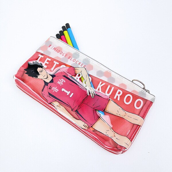 ハイキュー！！ 黒尾鉄朗 PVCポーチ パターンアート 推し活