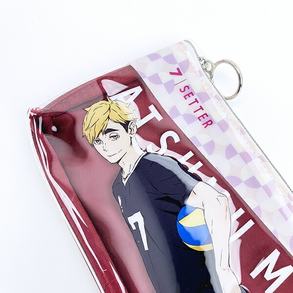 ハイキュー！！ 宮侑 PVCポーチ パターンアート 推し活