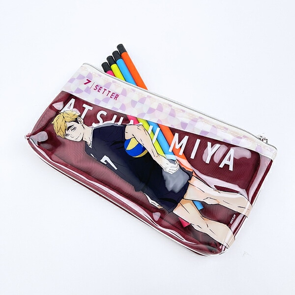 ハイキュー！！ 宮侑 PVCポーチ パターンアート 推し活