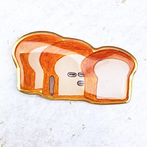 パンどろぼう ピンバッジ(B) バッチ