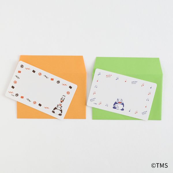 パンダコパンダ ミニカードセット（おんがく） 文房具 オフィス