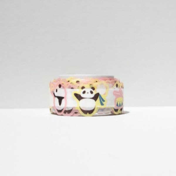 パンダコパンダ マスキングロールステッカー（おんがく） 文房具 オフィス