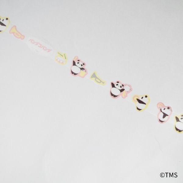パンダコパンダ マスキングロールステッカー（おんがく） 文房具 オフィス