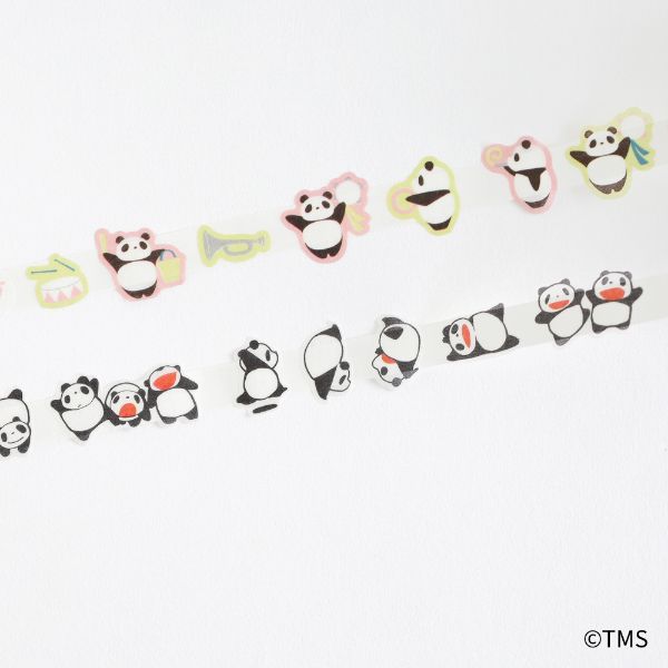 パンダコパンダ マスキングロールステッカー（おんがく） 文房具 オフィス