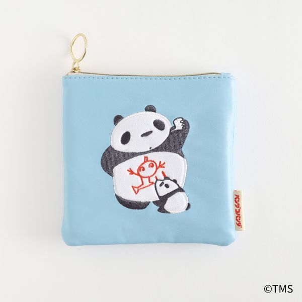 パンダコパンダ ボアポーチ（らくがき） 小物入れ