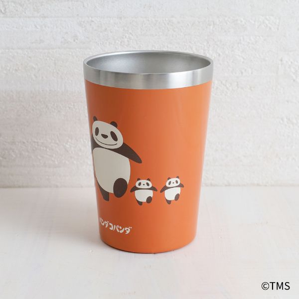 dショッピング |パンダコパンダ ステンレスタンブラー（オレンジ
