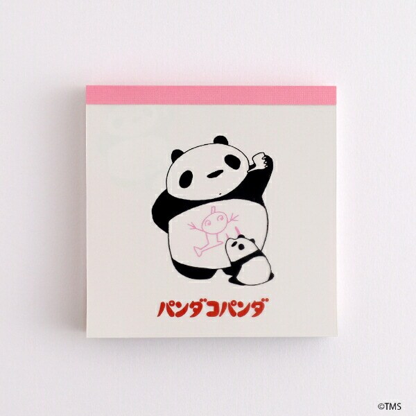 パンダコパンダ メモパッドスクエア(らくがき) 文具 日本製