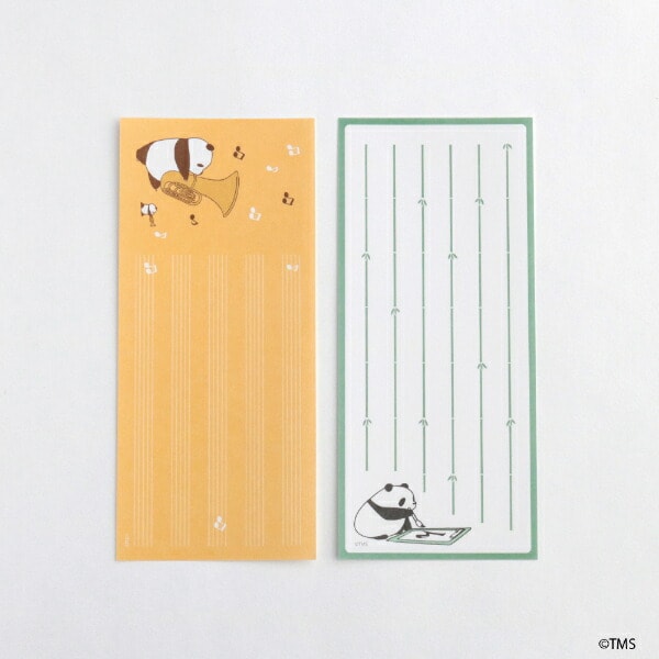 パンダコパンダ 一筆箋(竹) 文具 日本製