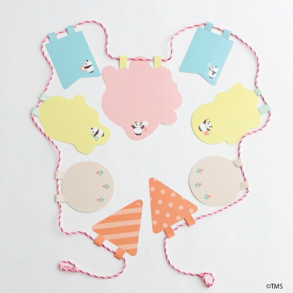 パンダコパンダ ペーパーガーランド(サーカス) 日本製