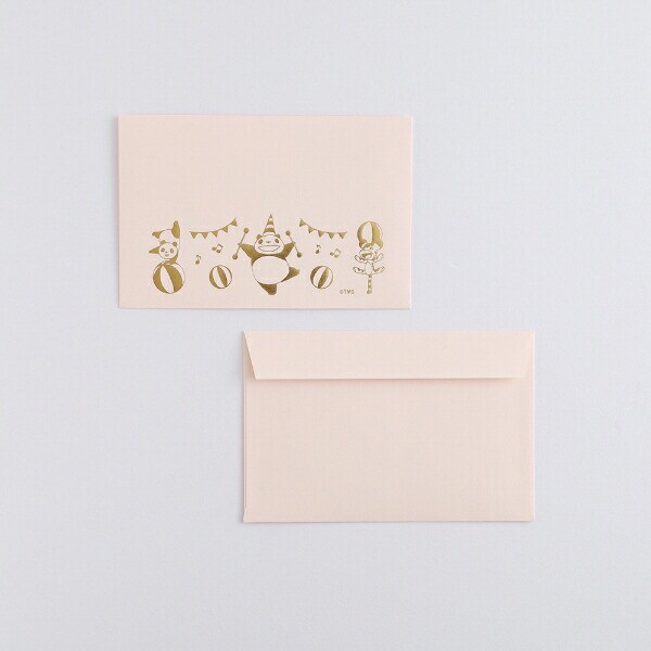 パンダコパンダ 金箔レターセット (サーカス) 文具 日本製