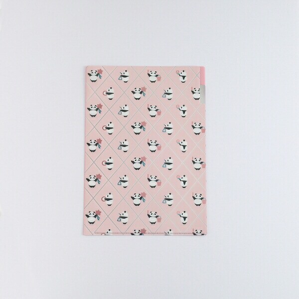 パンダコパンダ A4 ポケットクリアファイル (おんがく) 文具 日本製