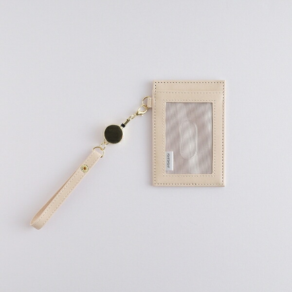 パンダコパンダ パスケース (ベージュ) 定期入れ