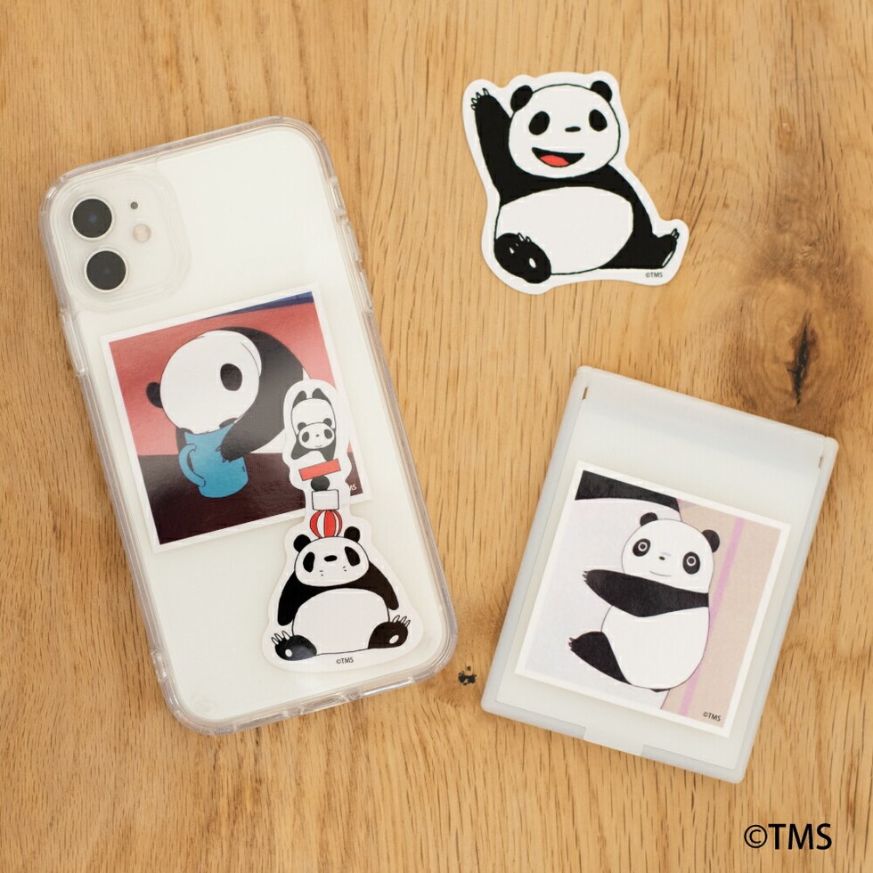 パンダコパンダ ステッカーセット パン 文具 シール デコ カスタム