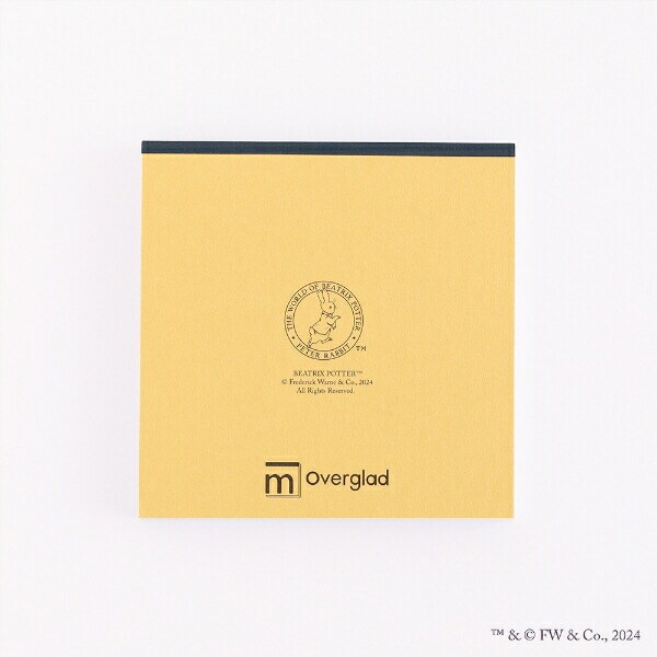 ピーターラビット メモパッド・スクエア（みじたく） 文具 日本製