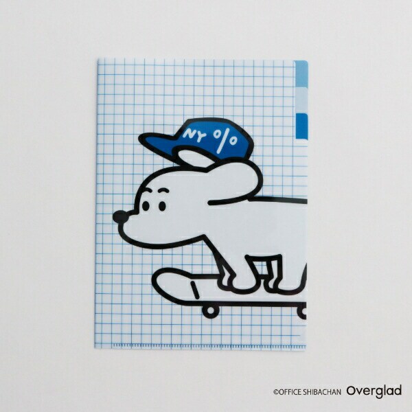 SKATER JON (スケータージョン) A5ポケットクリアファイル (main) 日本製