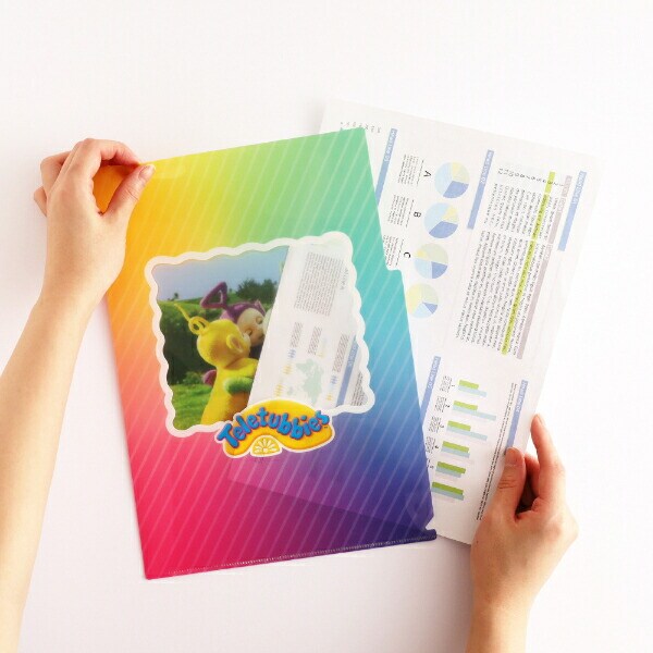 テレタビーズ A4ポケットクリアファイル(Big Hug) 文具 日本製