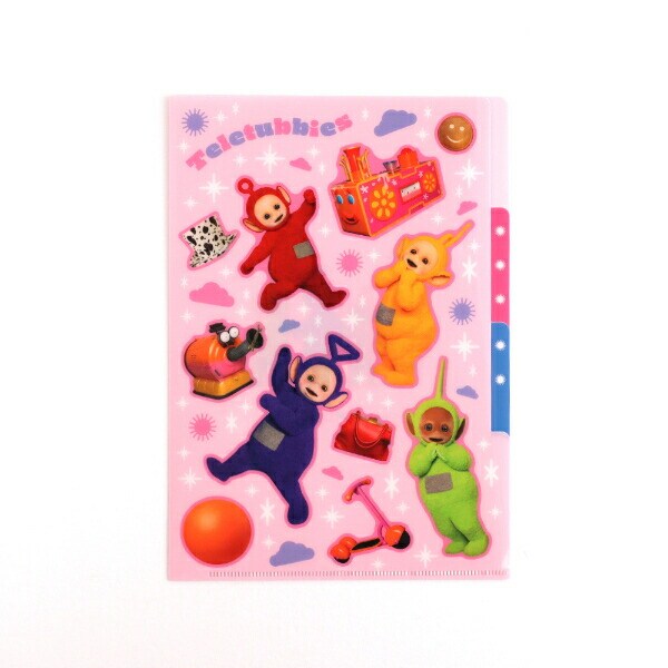 テレタビーズ A5ポケットクリアファイル ライトピンク