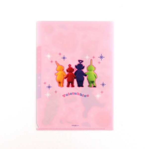 テレタビーズ A5ポケットクリアファイル ライトピンク