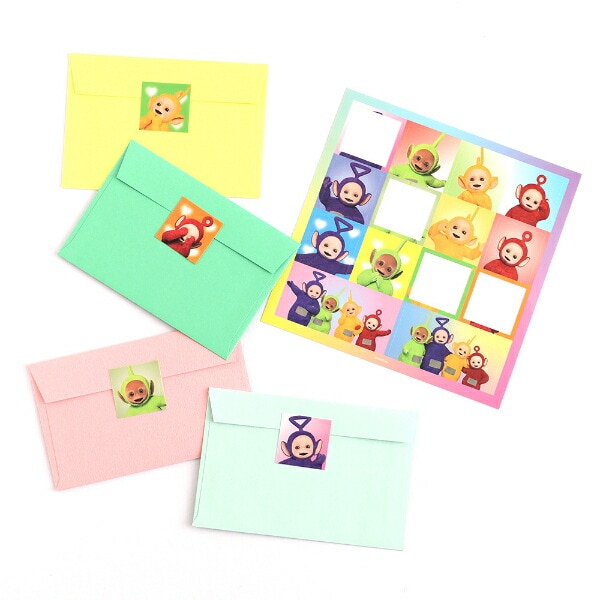 テレタビーズ ステッカーシート 文具 日本製