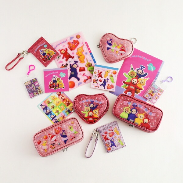 テレタビーズ ハート型ミニポーチ ピンク